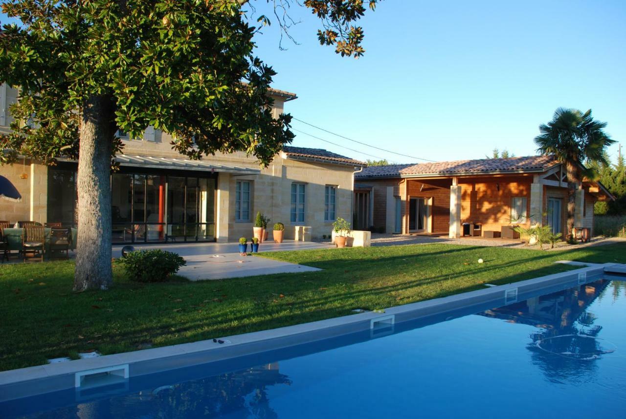 Les Ambeles Bed and Breakfast Saint-Magne-de-Castillon Buitenkant foto