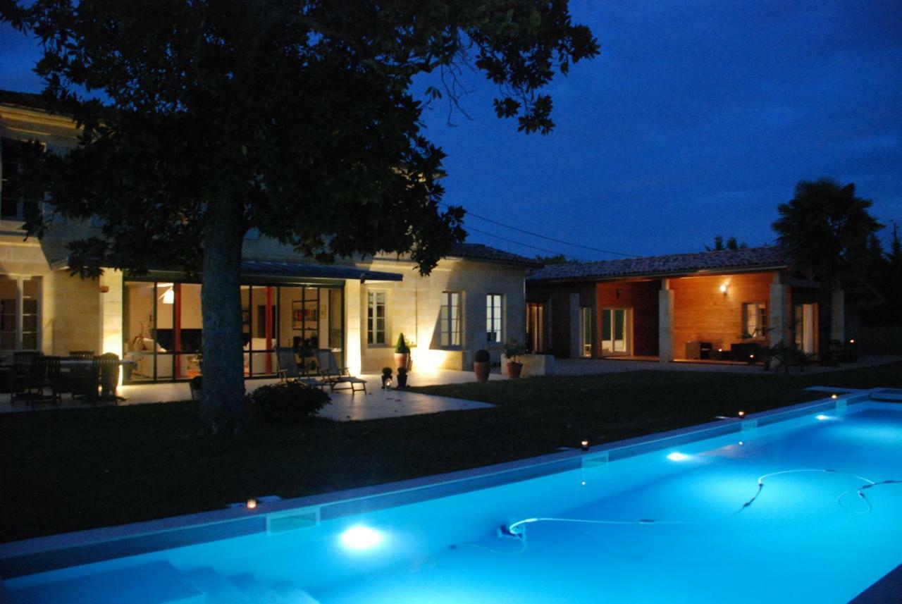 Les Ambeles Bed and Breakfast Saint-Magne-de-Castillon Buitenkant foto