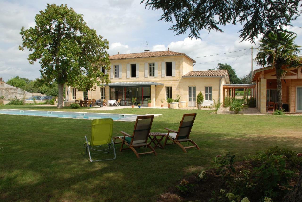Les Ambeles Bed and Breakfast Saint-Magne-de-Castillon Buitenkant foto