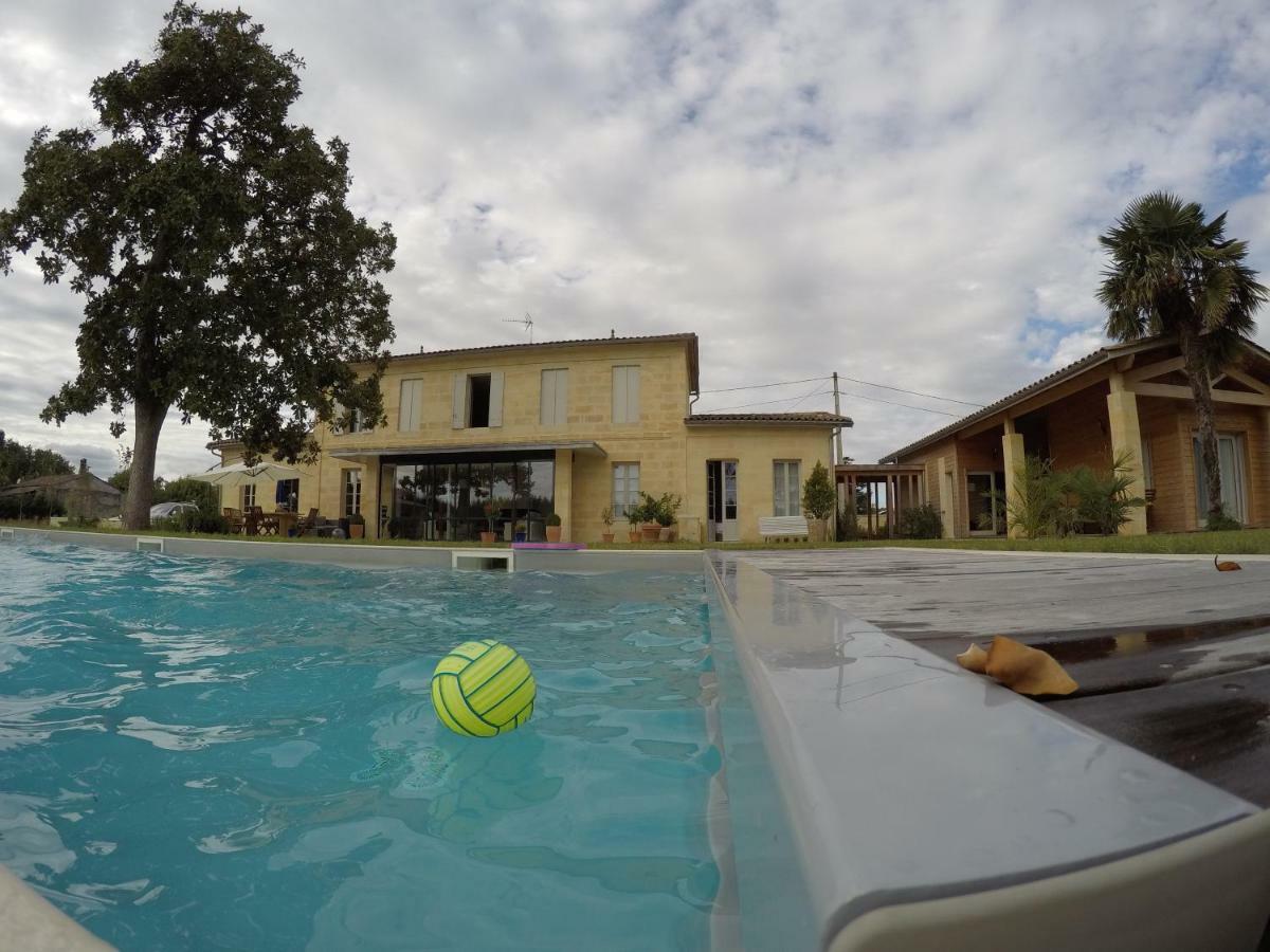 Les Ambeles Bed and Breakfast Saint-Magne-de-Castillon Buitenkant foto
