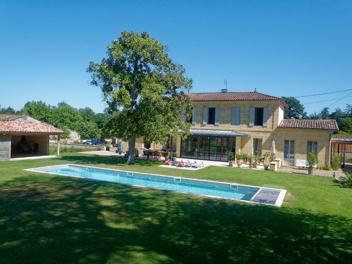 Les Ambeles Bed and Breakfast Saint-Magne-de-Castillon Buitenkant foto